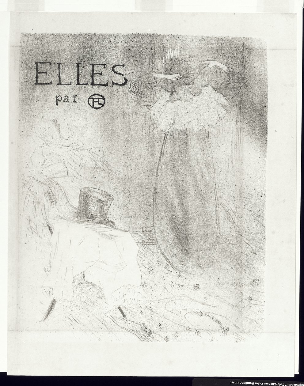 Portada de Elles, 1896 de Henri de Toulouse Lautrec