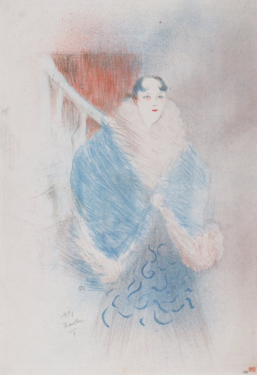 Esla, llamada la Vienesa de Henri de Toulouse Lautrec