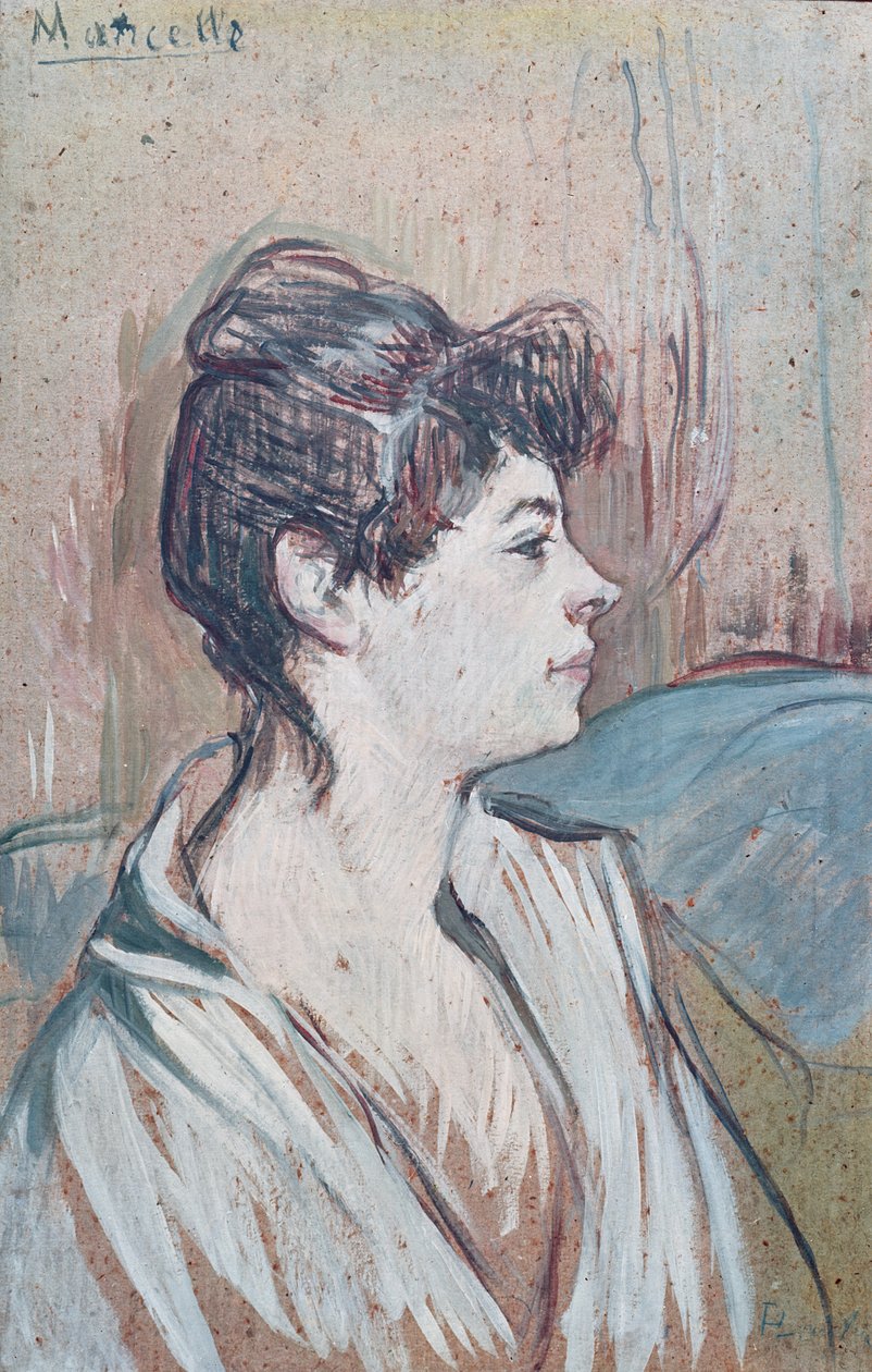 Marcelle, 1894 de Henri de Toulouse Lautrec