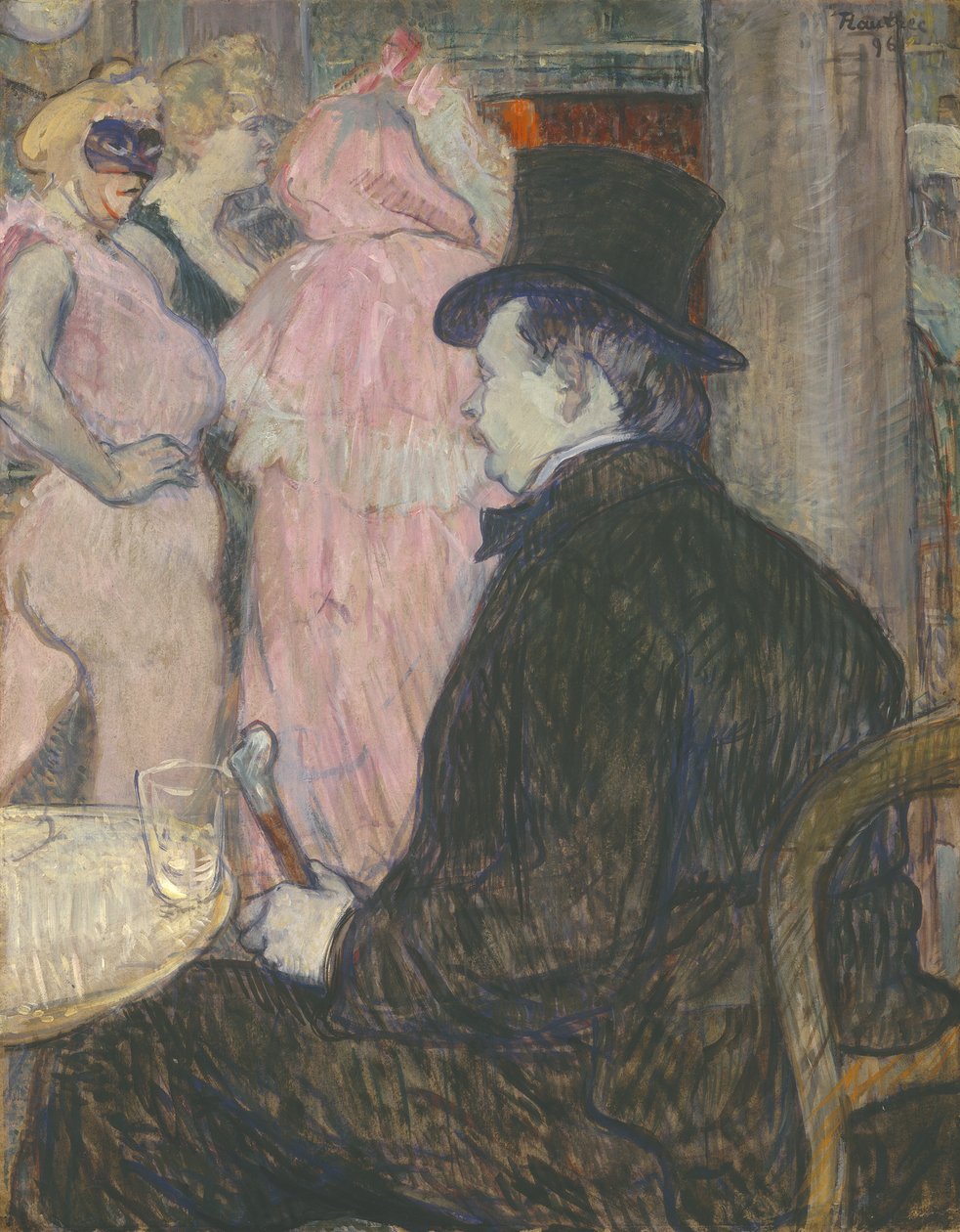 Maxime Dethomas, 1896 de Henri de Toulouse Lautrec
