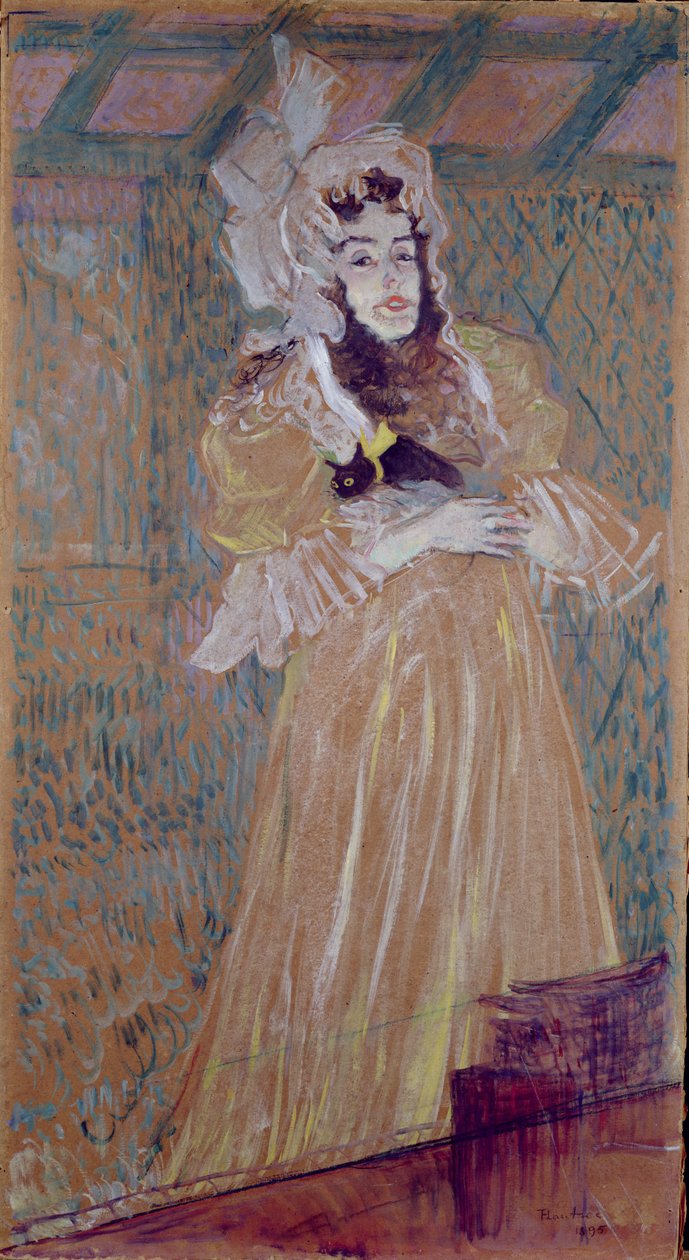 Srta. May Belfort, 1895 de Henri de Toulouse Lautrec