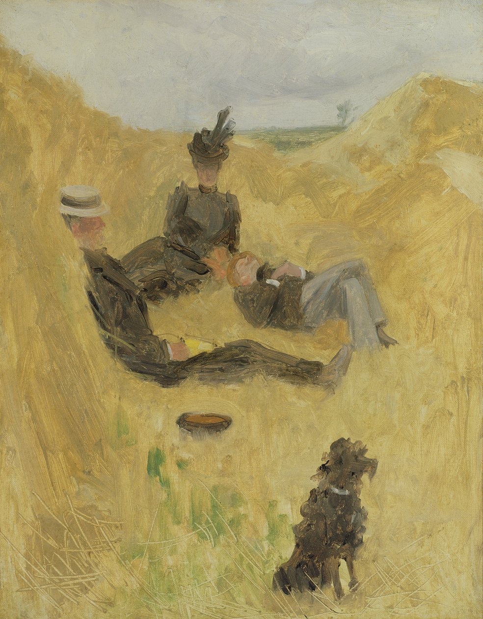 Picnic en el campo de Henri de Toulouse Lautrec