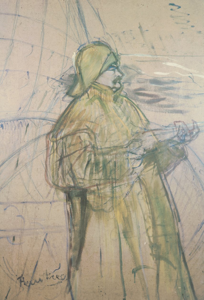 Retrato de Maurice Joyant (1864-1930) 1900 de Henri de Toulouse Lautrec