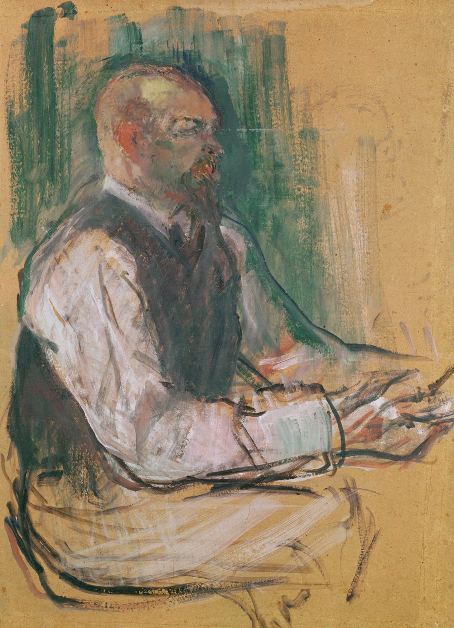 Profesor Robert Wurz (1858-1919) 1901 de Henri de Toulouse Lautrec