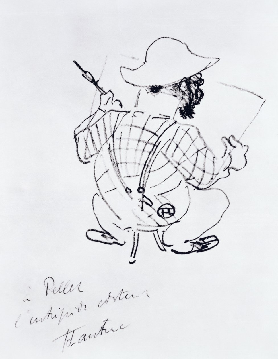 Autorretrato, 1896 de Henri de Toulouse Lautrec