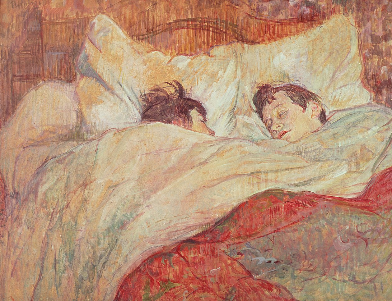 La cama, c.1892-95 de Henri de Toulouse Lautrec