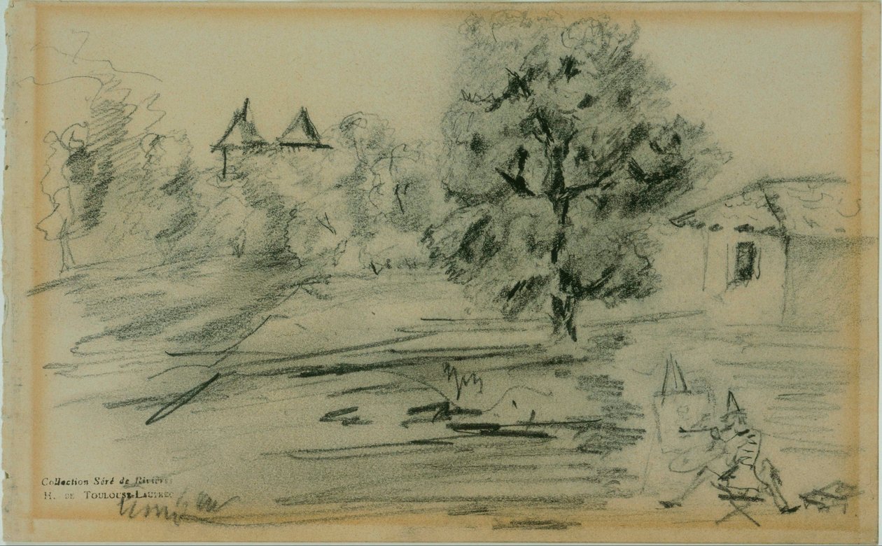 El Pintor Ante su Sujeto de Henri de Toulouse Lautrec