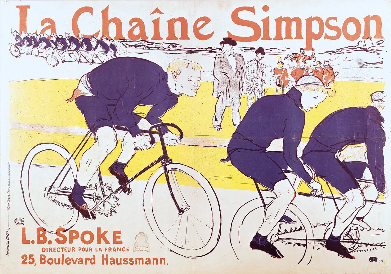La cadena Simpson, 1896 de Henri de Toulouse Lautrec