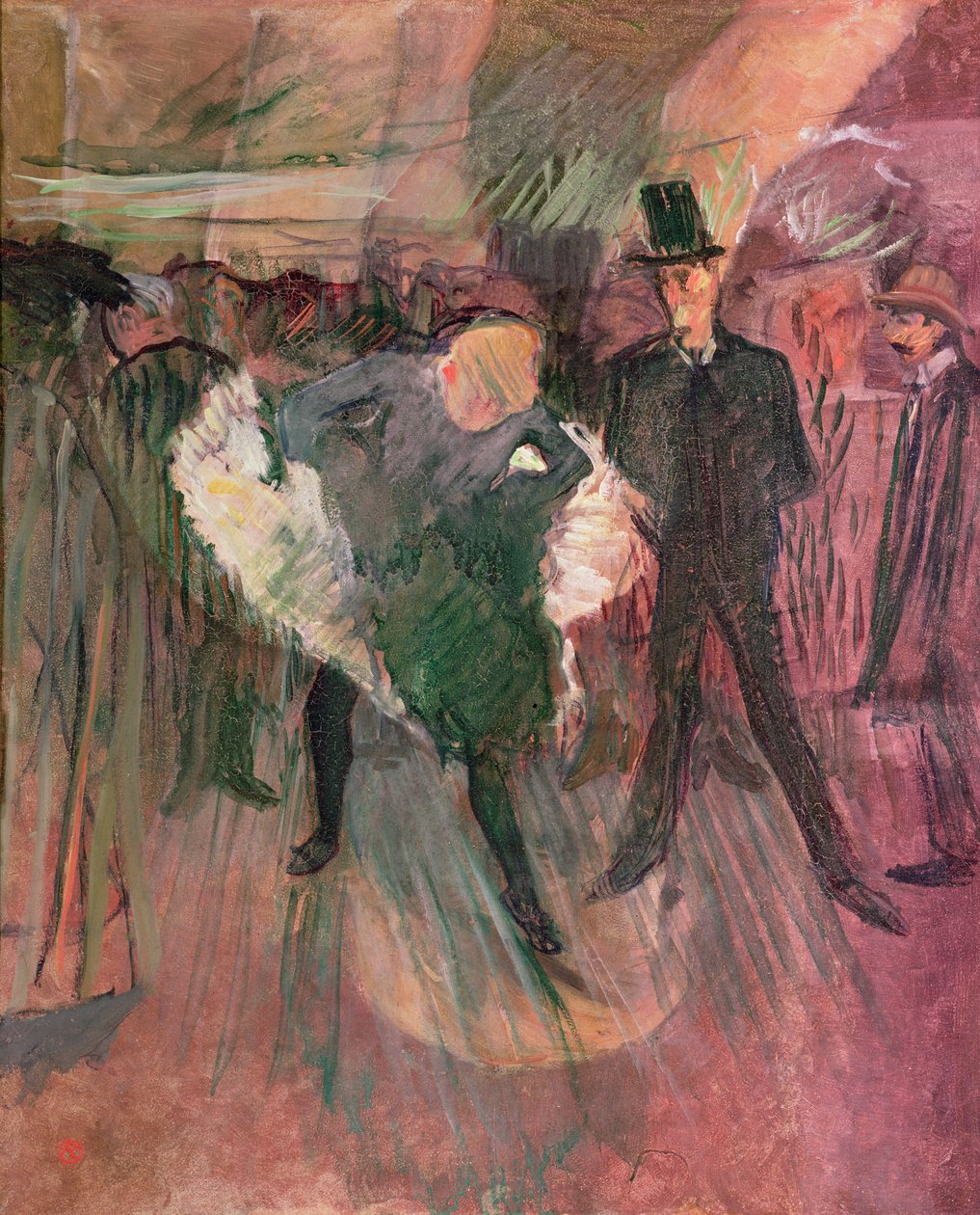 La Goulue y Valentin le Desosse de Henri de Toulouse Lautrec