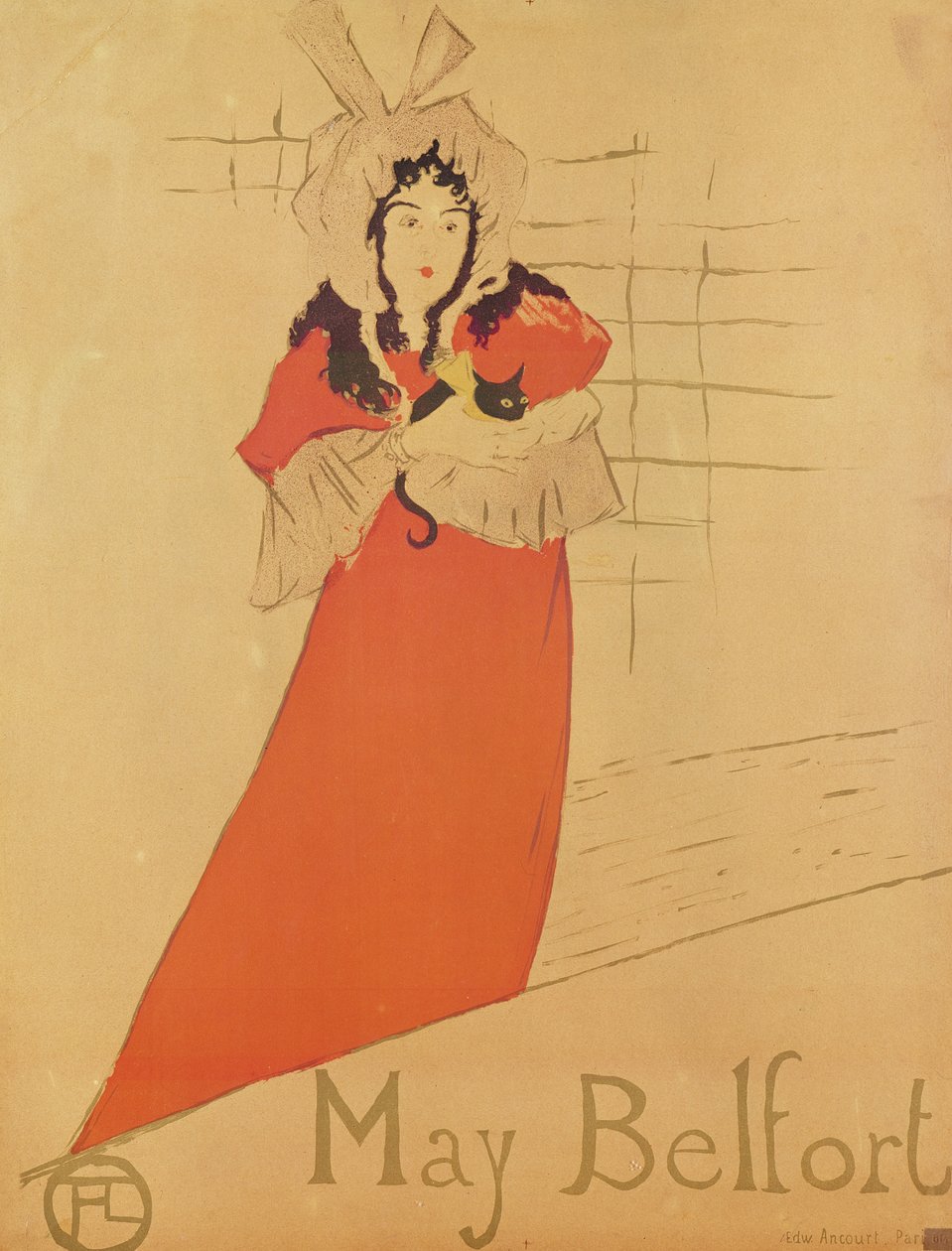 May Belfort (póster), 1895 de Henri de Toulouse Lautrec