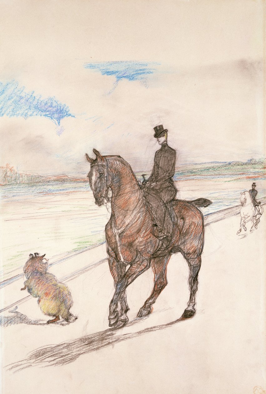 El Amazonas, c.1899 de Henri de Toulouse Lautrec
