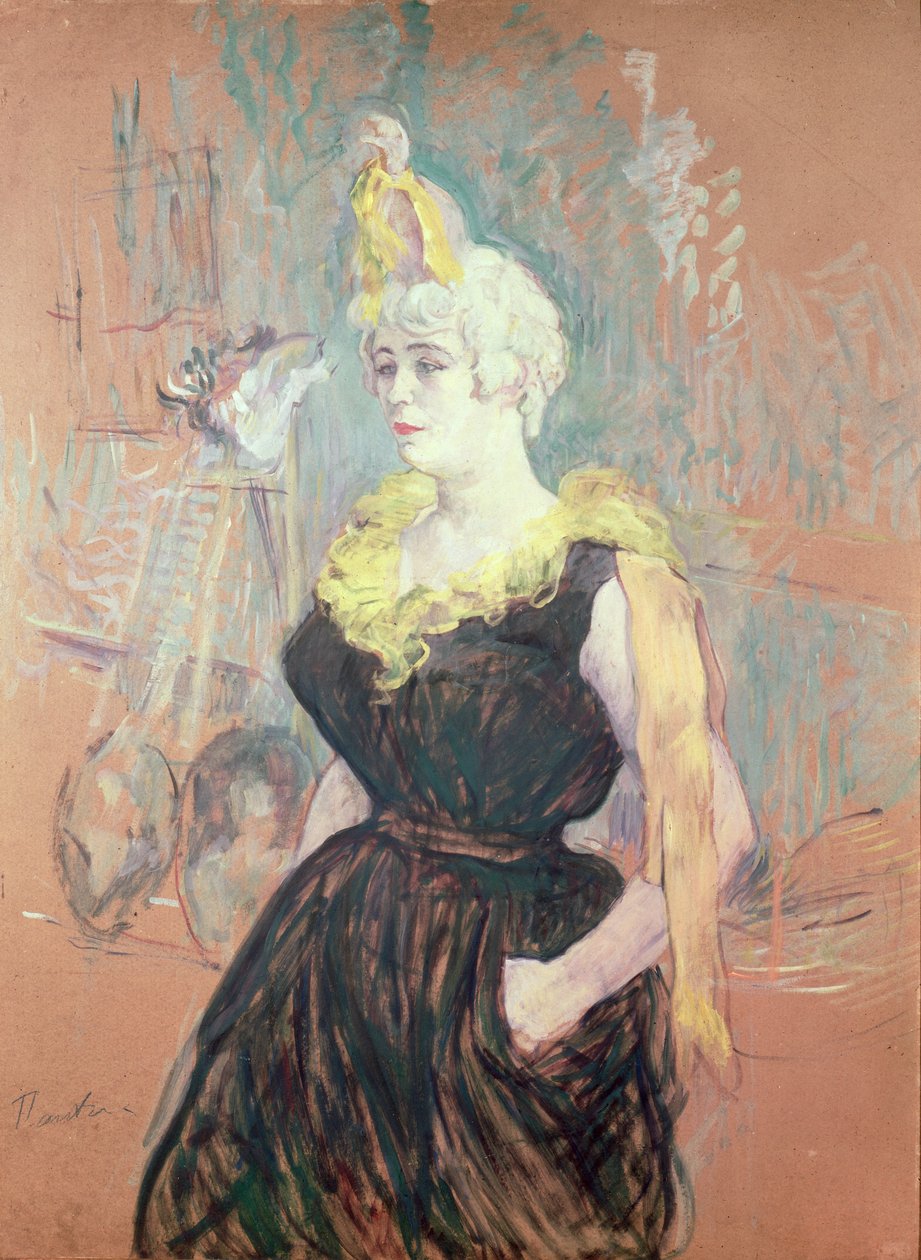 La Payasa Cha-U-Kao de Henri de Toulouse Lautrec