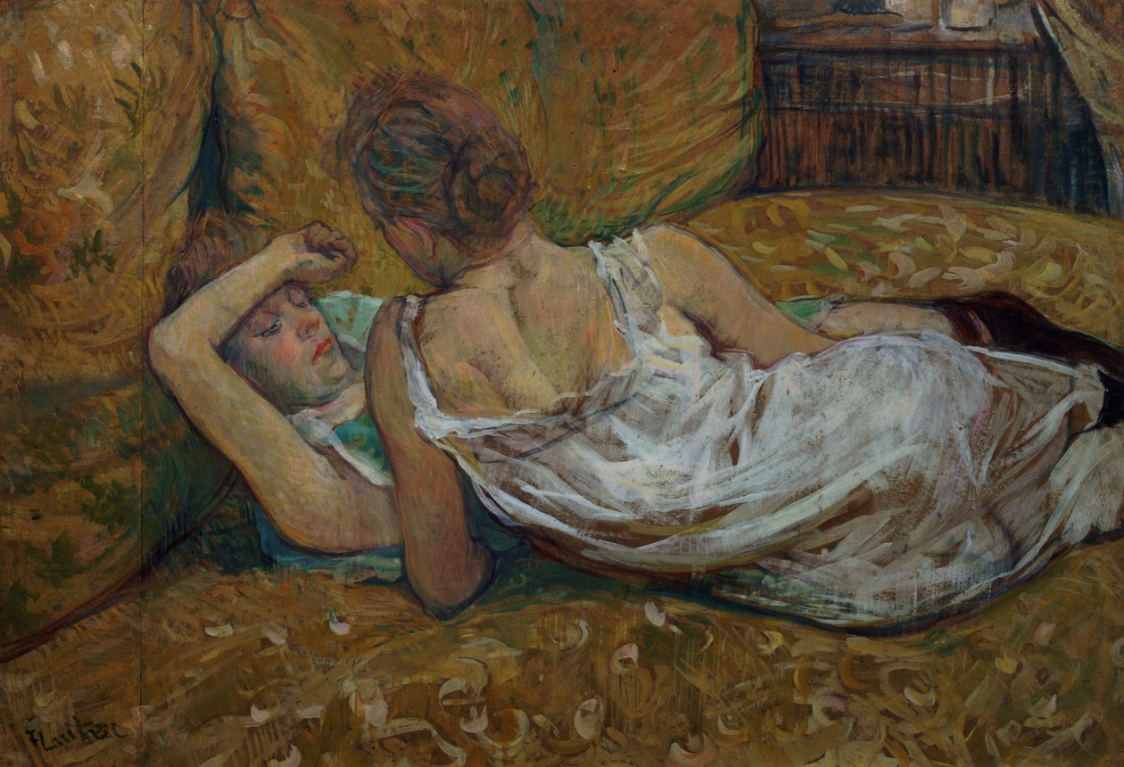 Dos amigos de Henri de Toulouse Lautrec