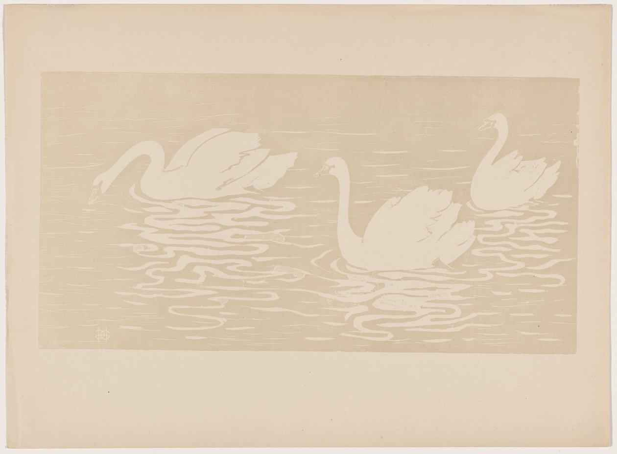 Los cisnes de Henri-Charles Guérard