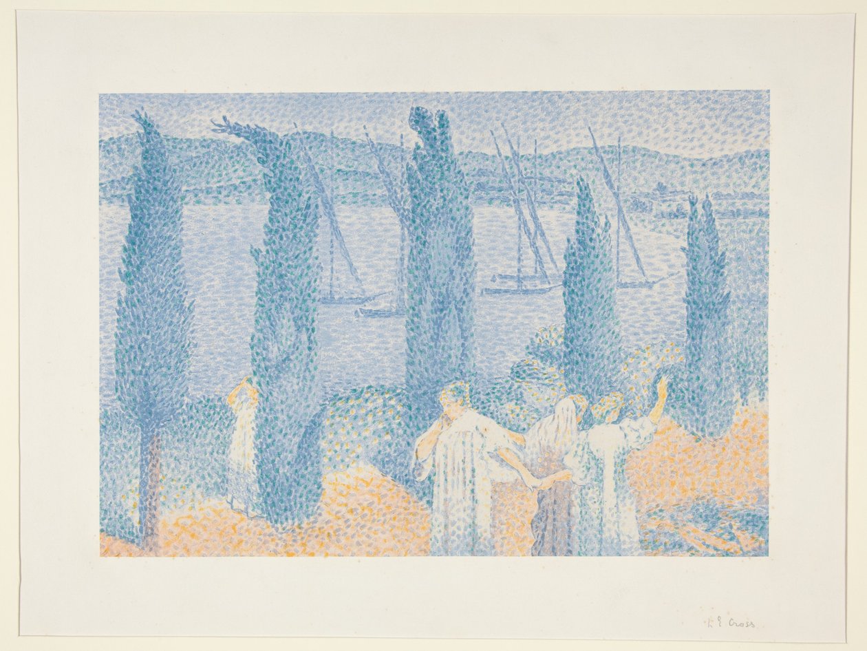 El paseo de Henri-Edmond Cross