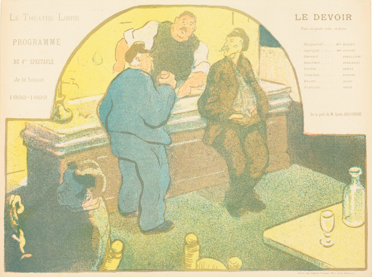 Die Pflicht de Henri-Gabriel Ibels