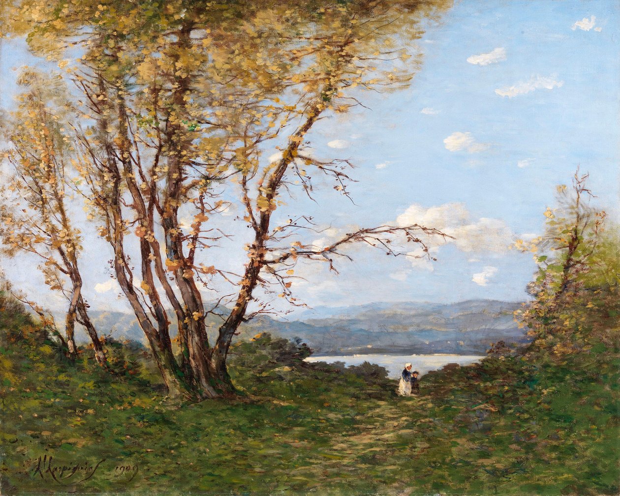 Un paisaje de Henri-Joseph Harpignies