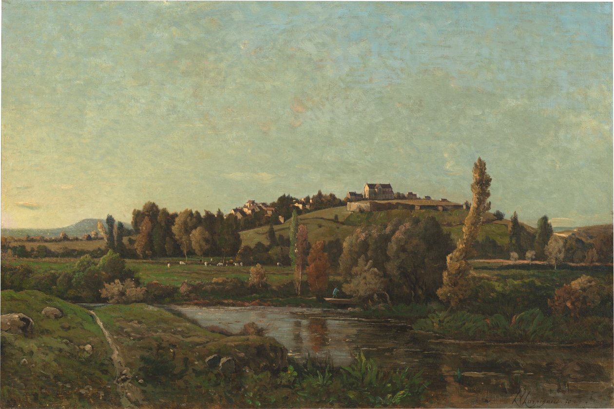 Paisaje en Auvernia de Henri-Joseph Harpignies