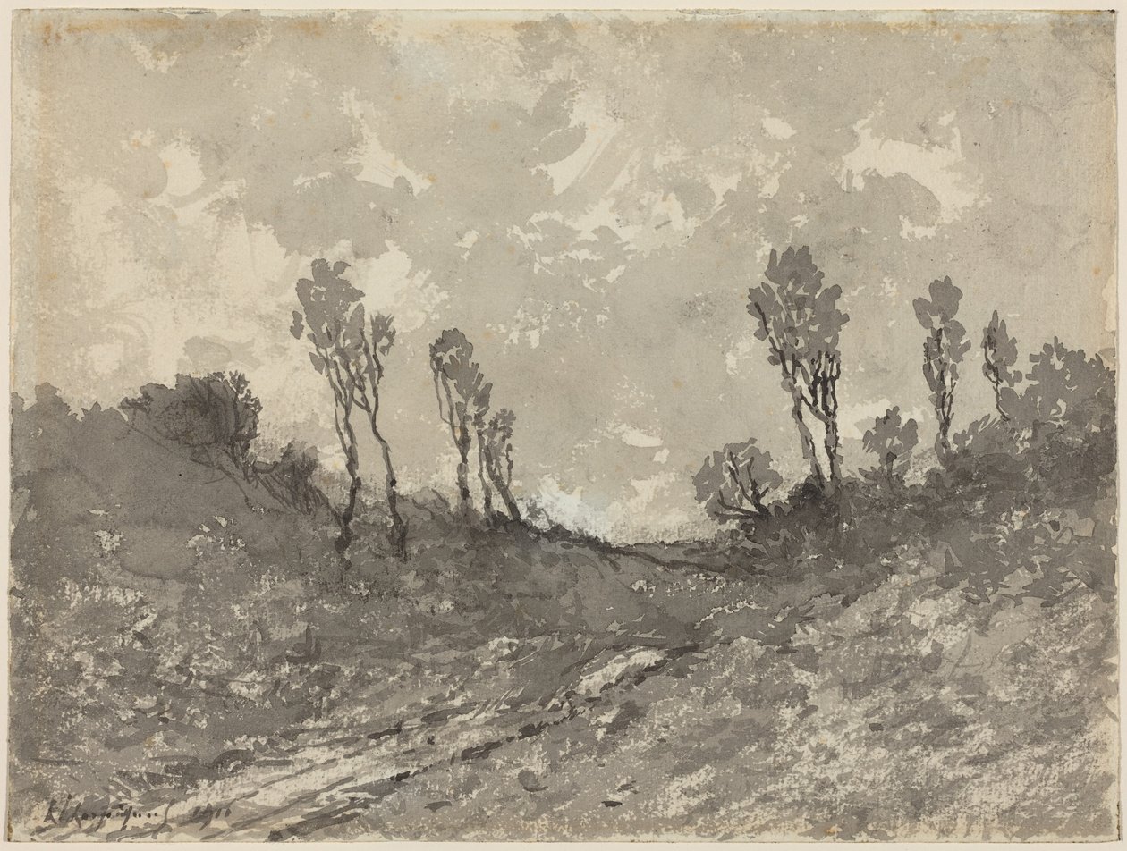 Camino en Hérisson de Henri-Joseph Harpignies