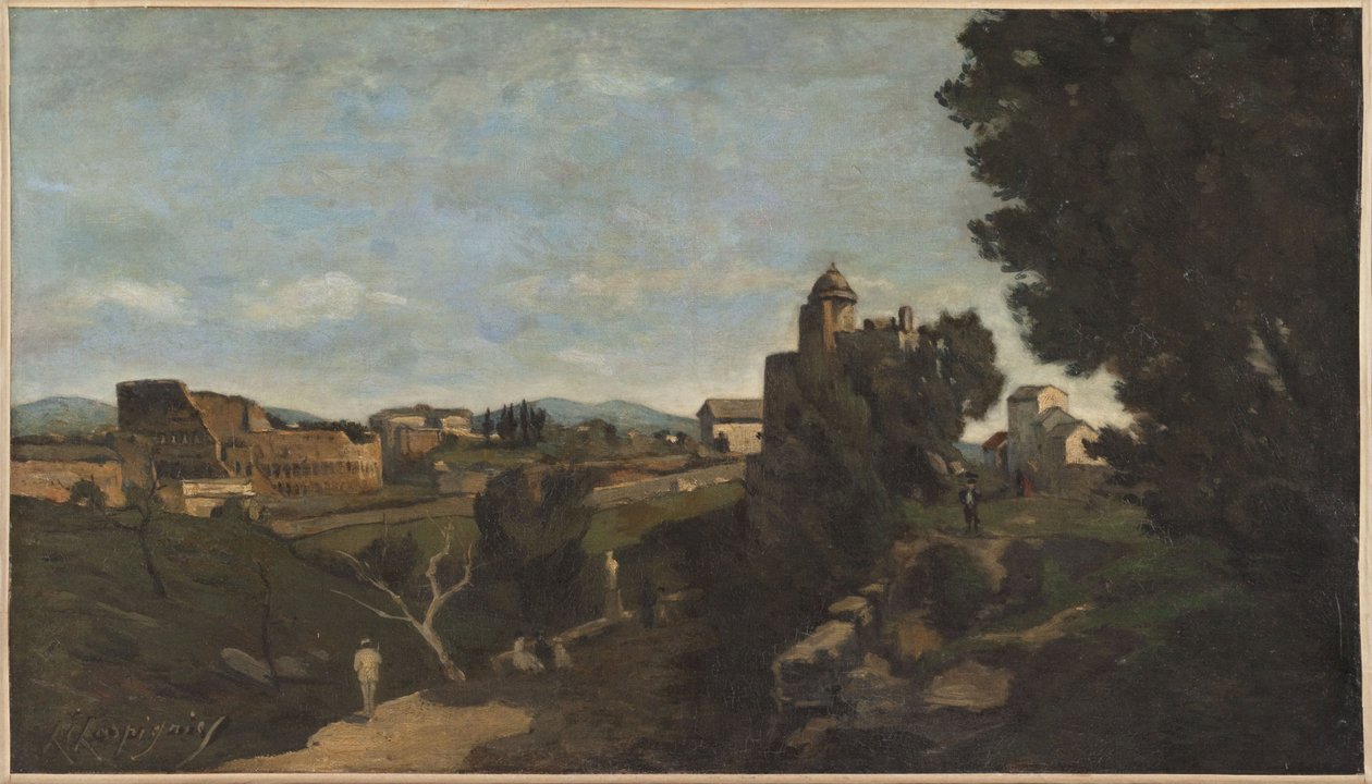 El Coliseo de Roma, hacia 1878 (óleo) de Henri Joseph Harpignies