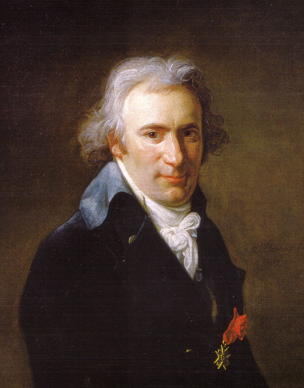 Jean-Baptiste Canthaney, conocido como Cléry, ayuda de cámara de Luis XVI (1759-1809) de Henri Pierre Danloux