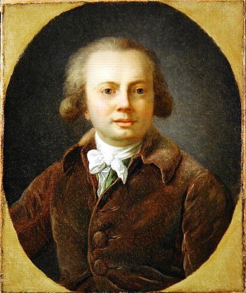 Retrato de un joven de Henri-Pierre Danloux