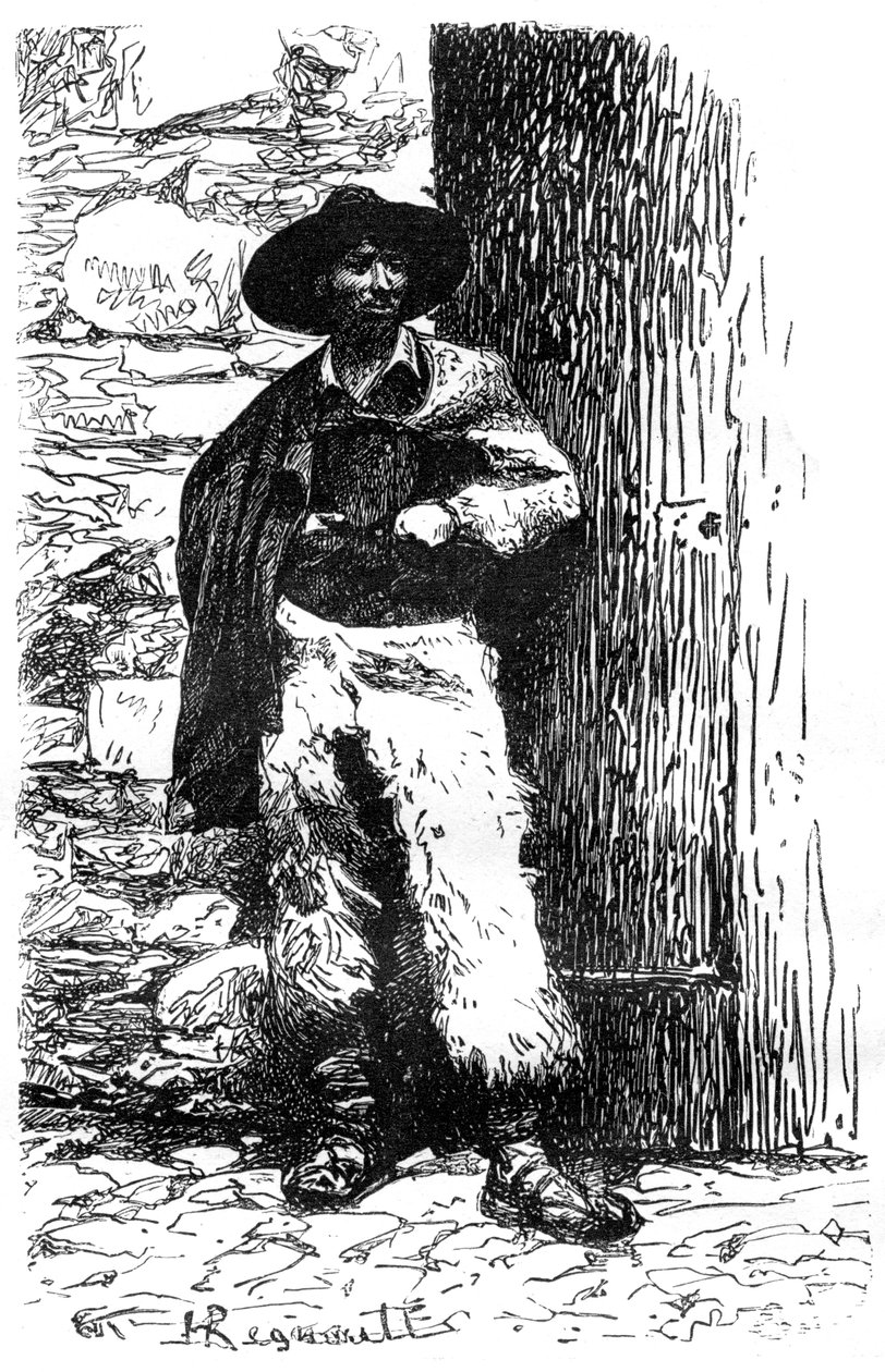 Pastor del campo italiano, siglo XIX de Henri Alexandre Georges Regnault