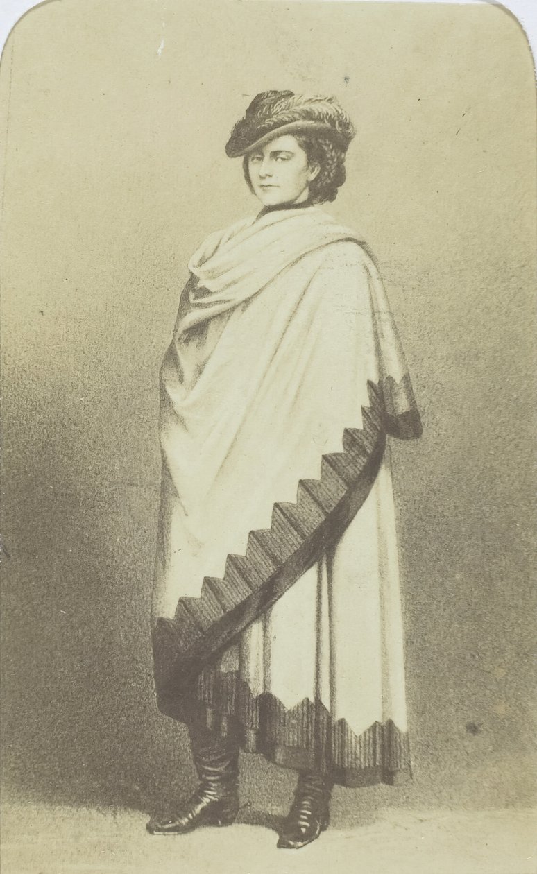 Ex-Reina de Nápoles, 1860-69 de Henri Alexis Omer Tournier