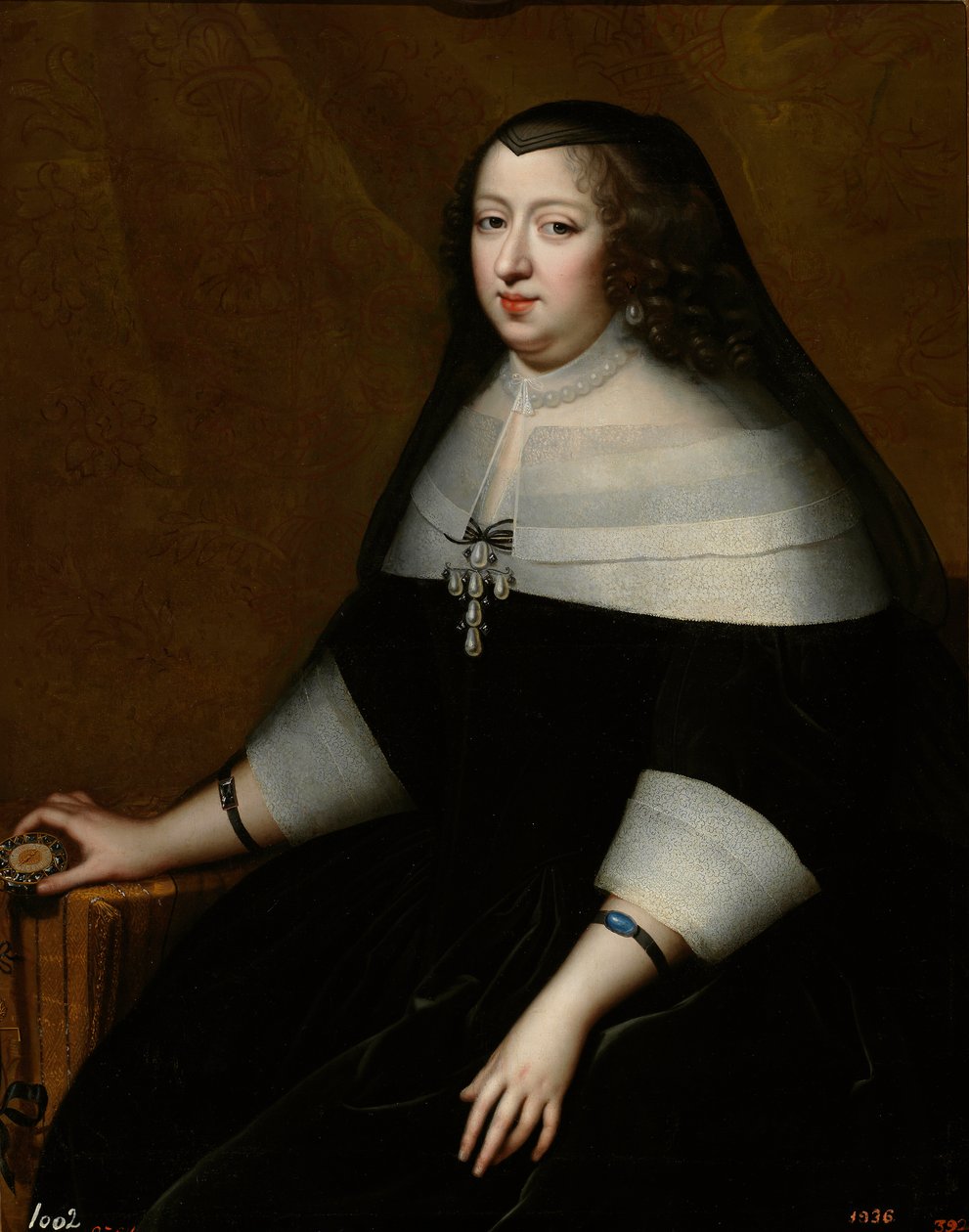 Retrato de Ana de Austria (1601-1666) de Henri Beaubrun
