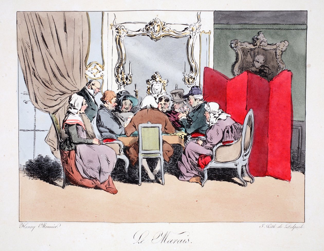 Le Marais, ilustración de 