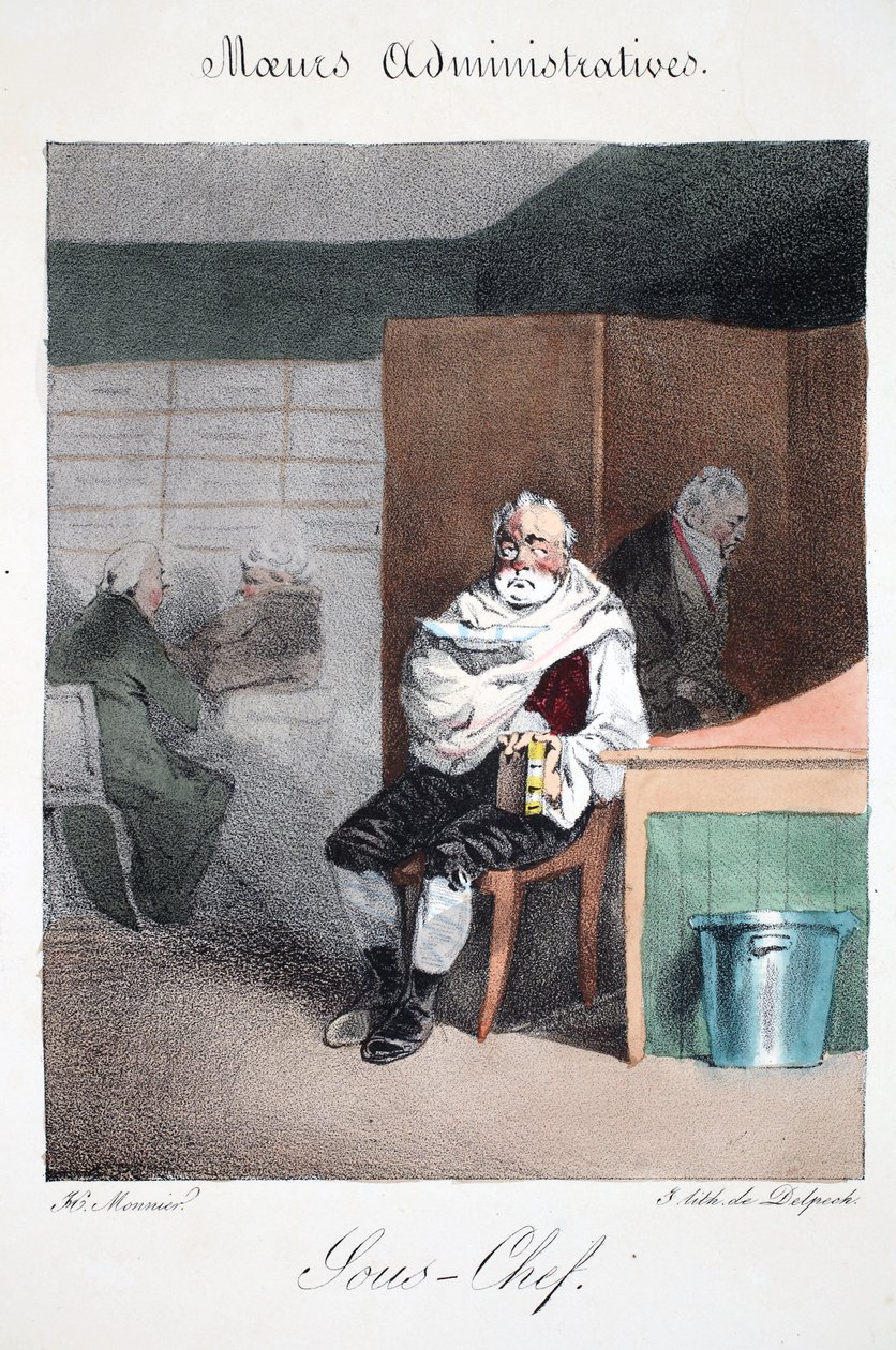 Sous-chef, ilustración de 