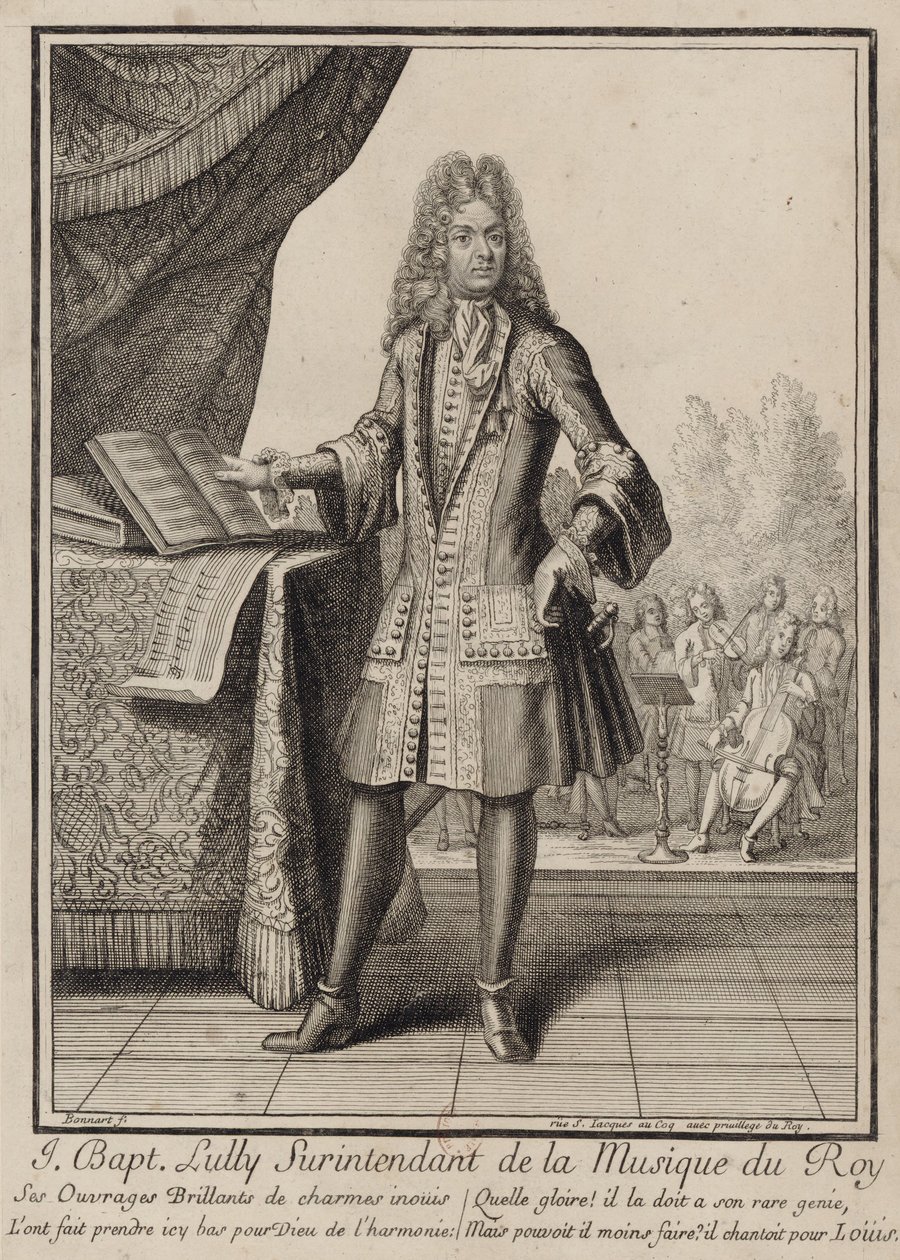 Jean-Baptiste Lully de Henri Bonnart