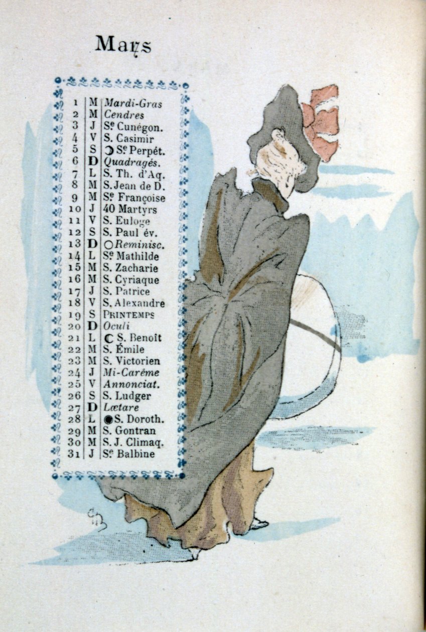Marzo de Henri Boutet
