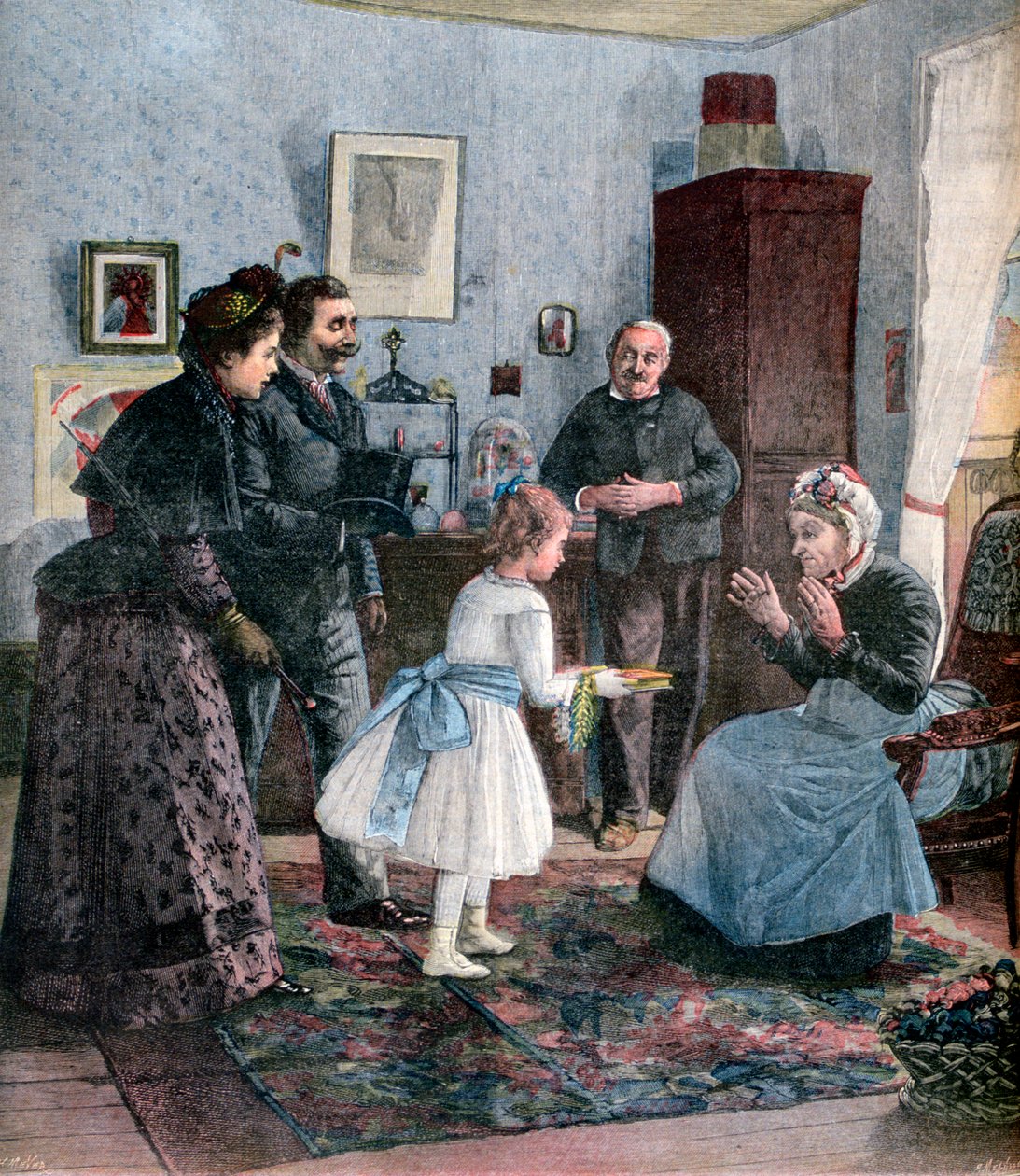 Los Primeros Laureles, 1891 de Henri Cain