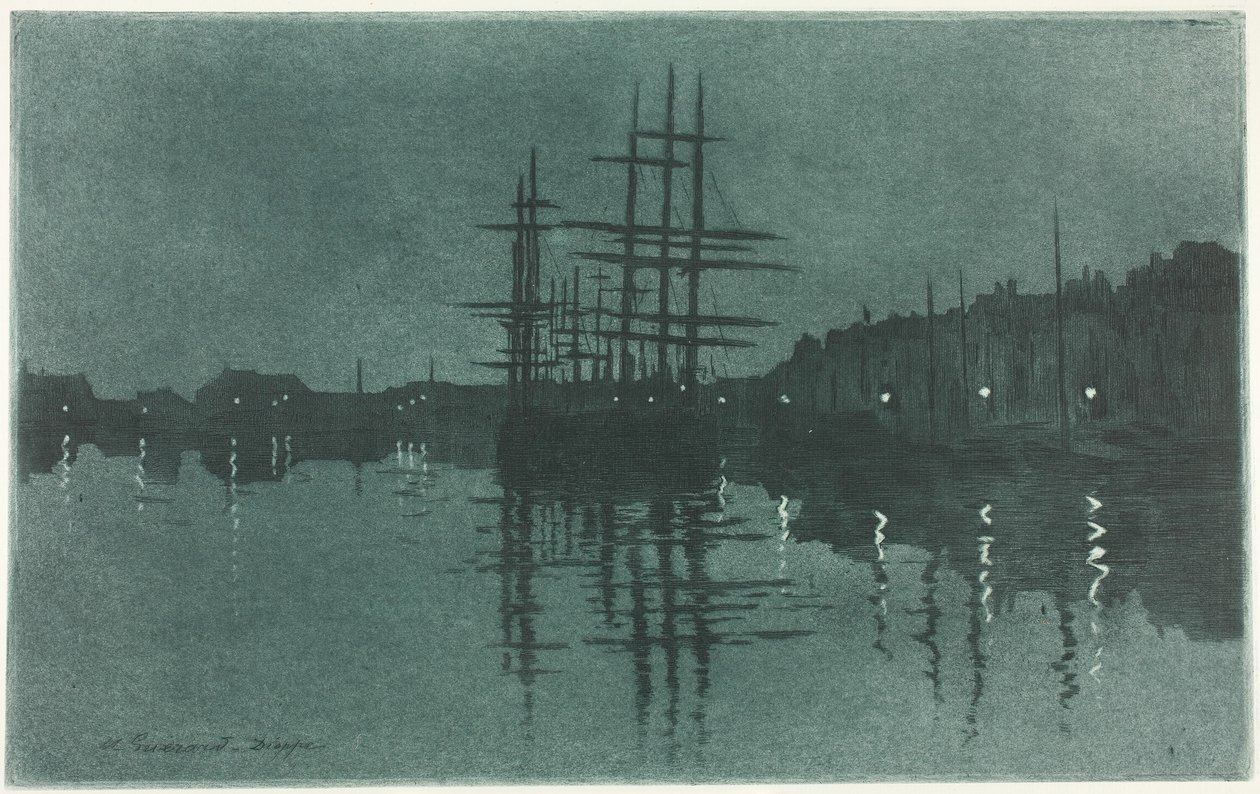 La cuenca de Dieppe de Henri Charles Guérard