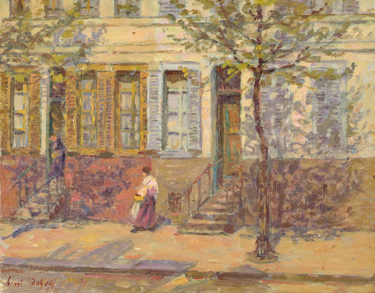 Escena Callejera, 1912 de Henri Duhem