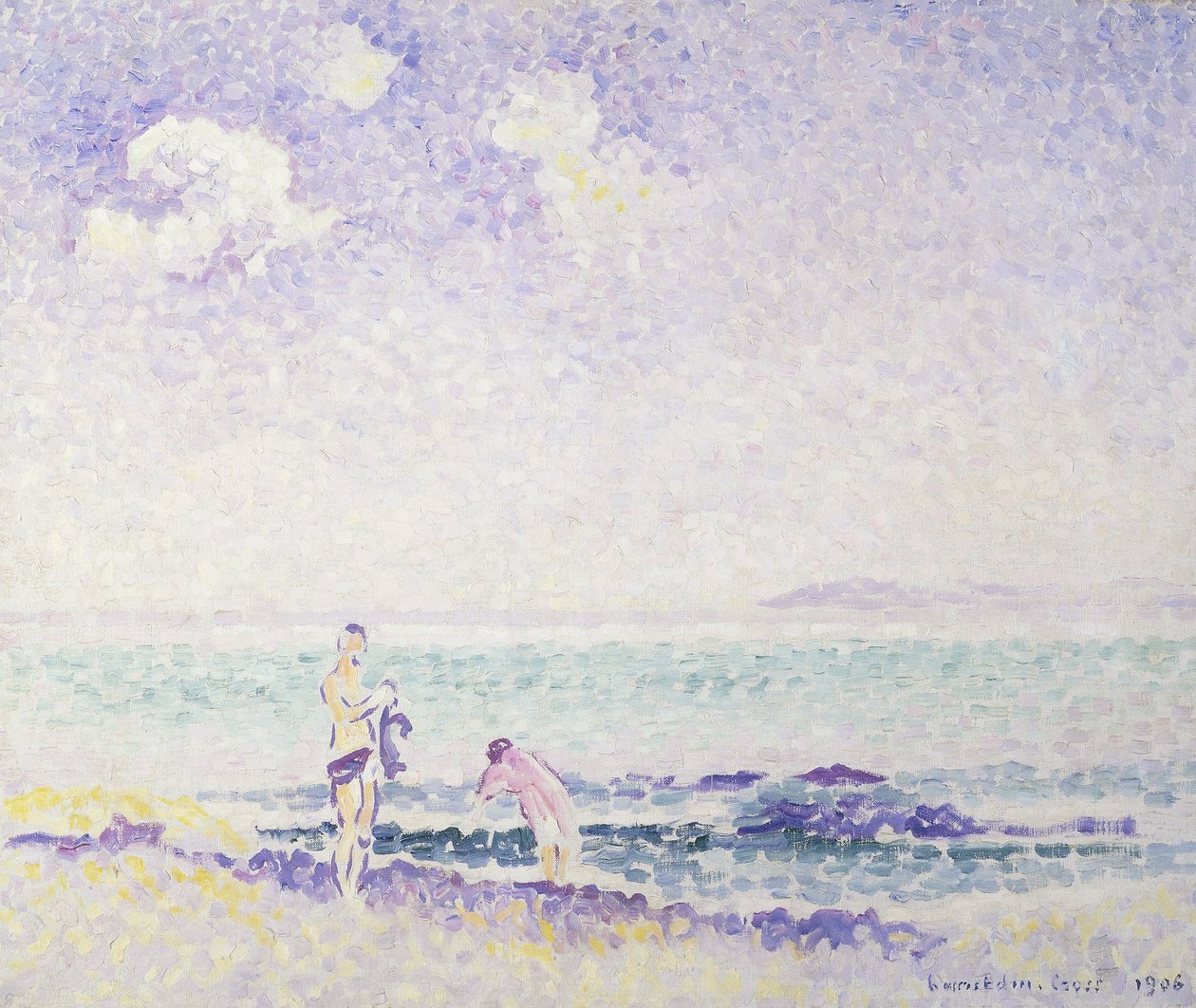 Bañistas, 1906 de Henri Edmond Cross
