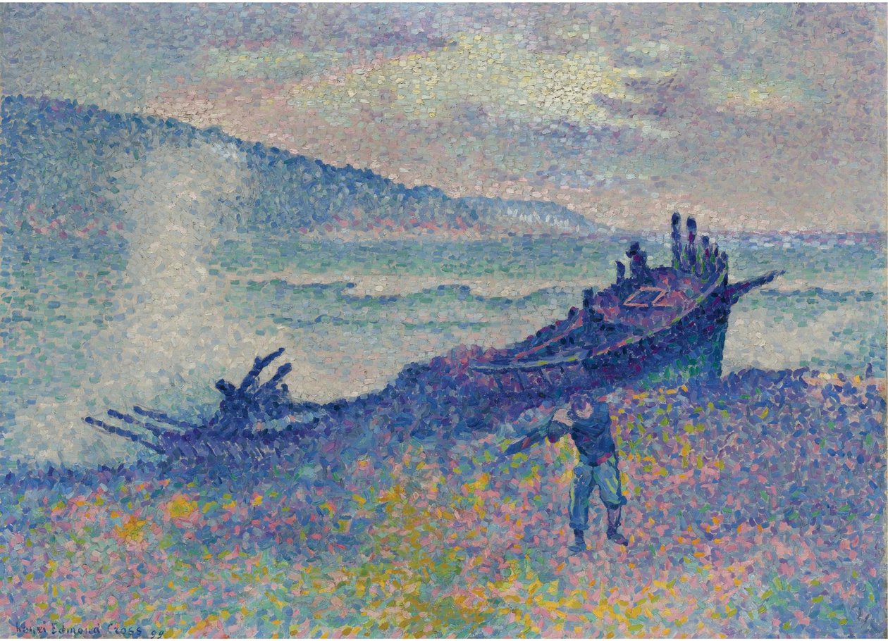 Naufragio, 1899 de Henri Edmond Cross