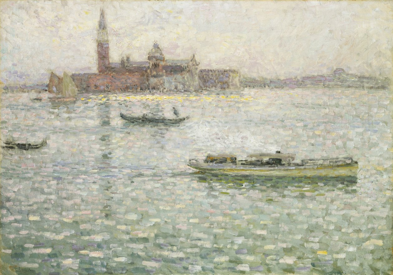 San Giorgio Maggiore, Venecia de Henri Eugene Augustin Le Sidaner