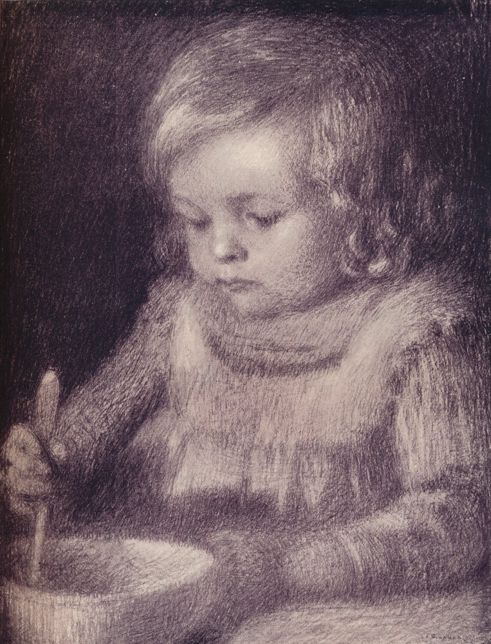 El Niño de Henri Eugene Le Sidaner