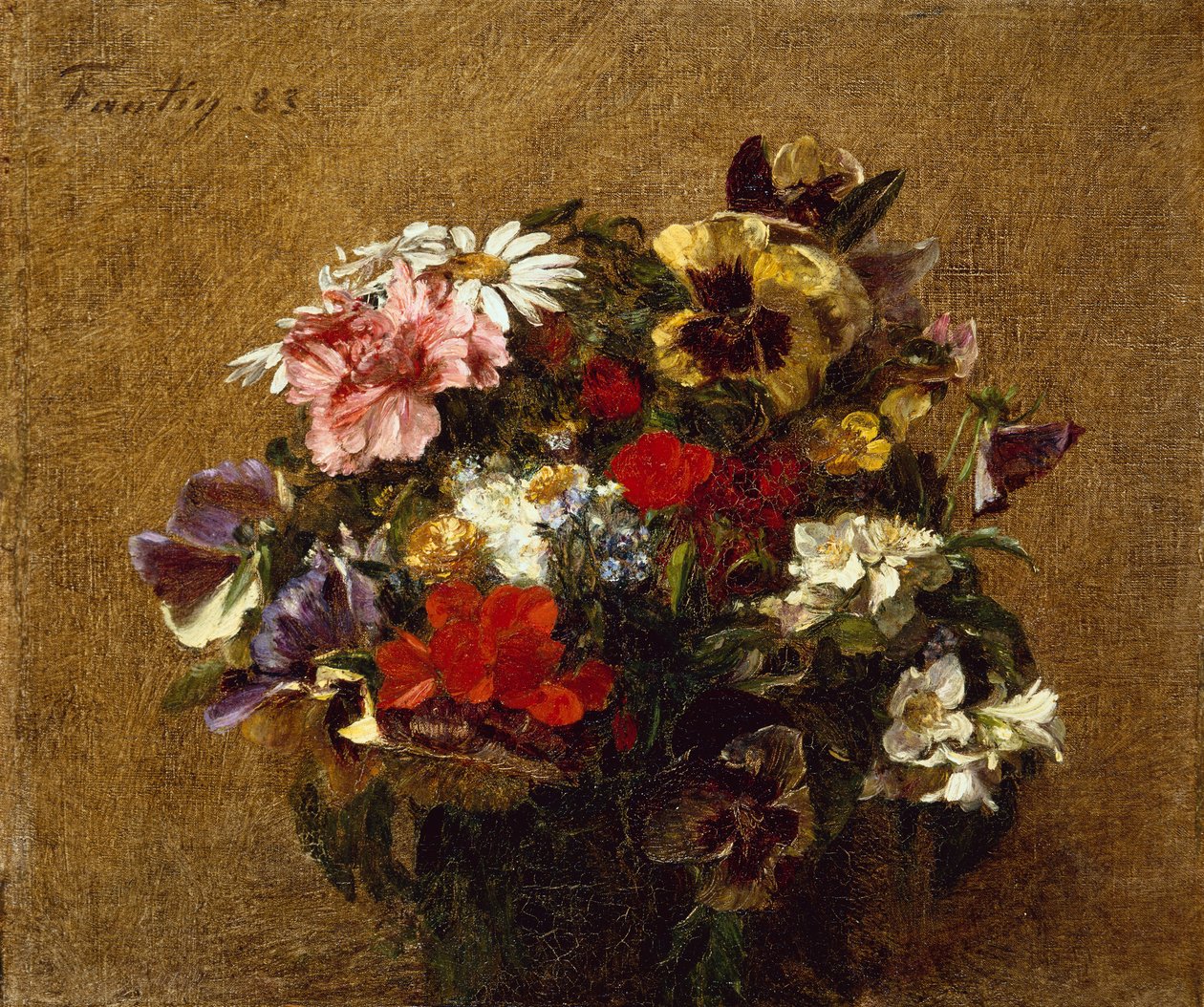 Ramo de Flores de Ignace Henri Jean Fantin Latour