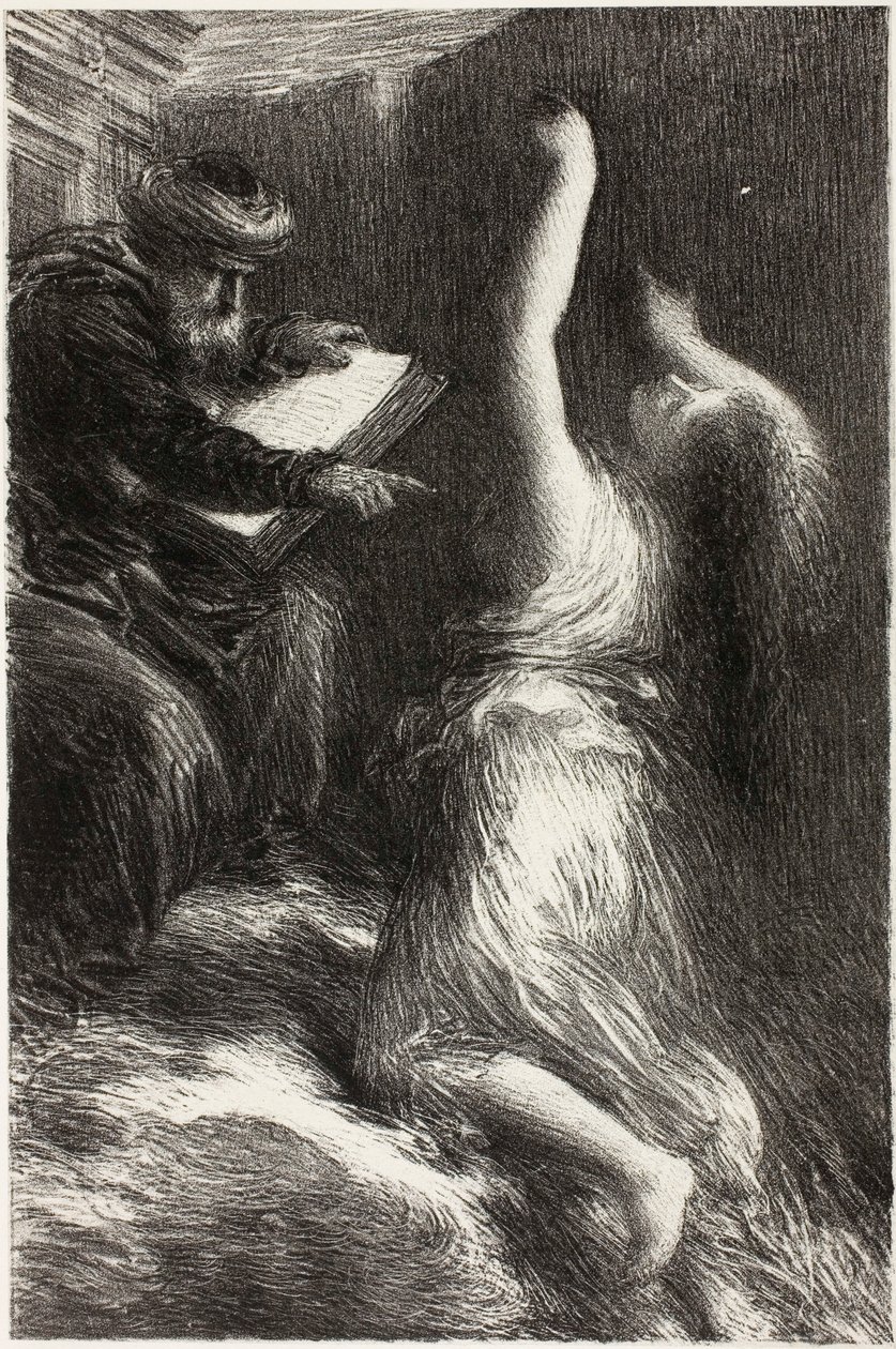 Parsifal, Acto II: Evocación de Kundry de Henri Fantin-Latour
