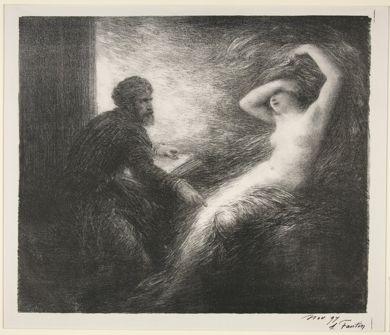 Parsifal: Acto II. Evocación de Kundry de Henri Fantin-Latour