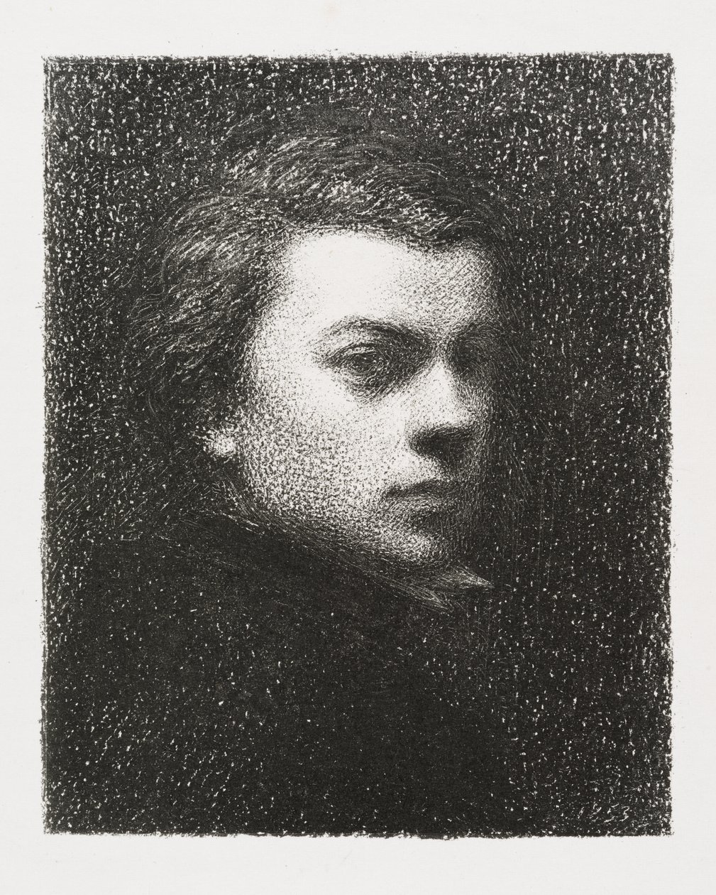 Retrato de Monsieur Fantin-Latour a los diecisiete años de Henri Fantin-Latour