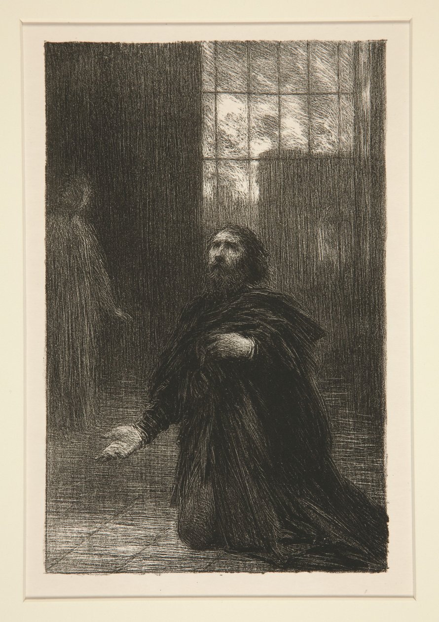 Rienzi: Acto V, La oración de Rienzi de Henri Fantin-Latour