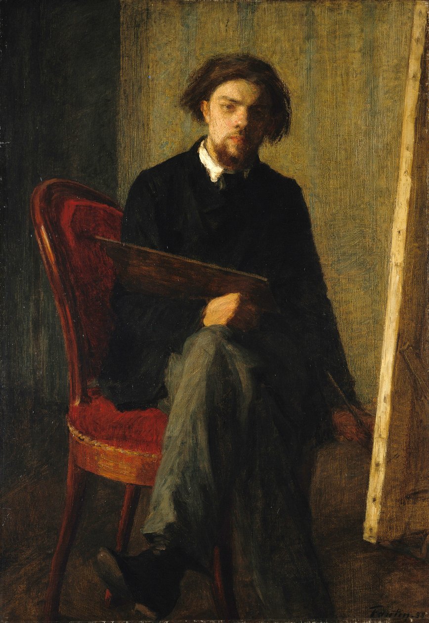Autorretrato de Henri Fantin-Latour