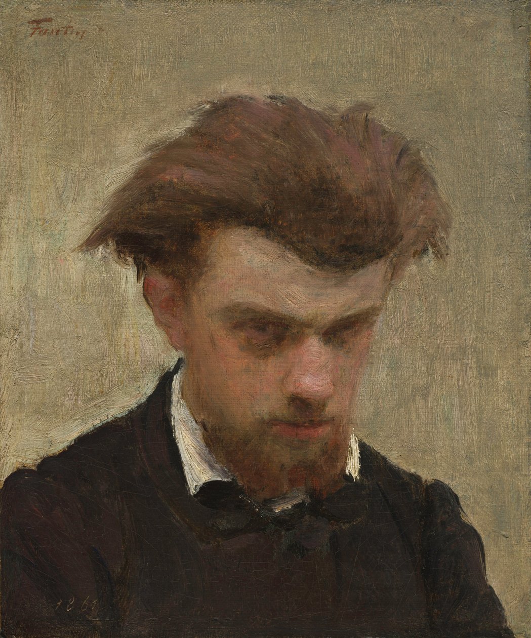 Autorretrato de Henri Fantin-Latour