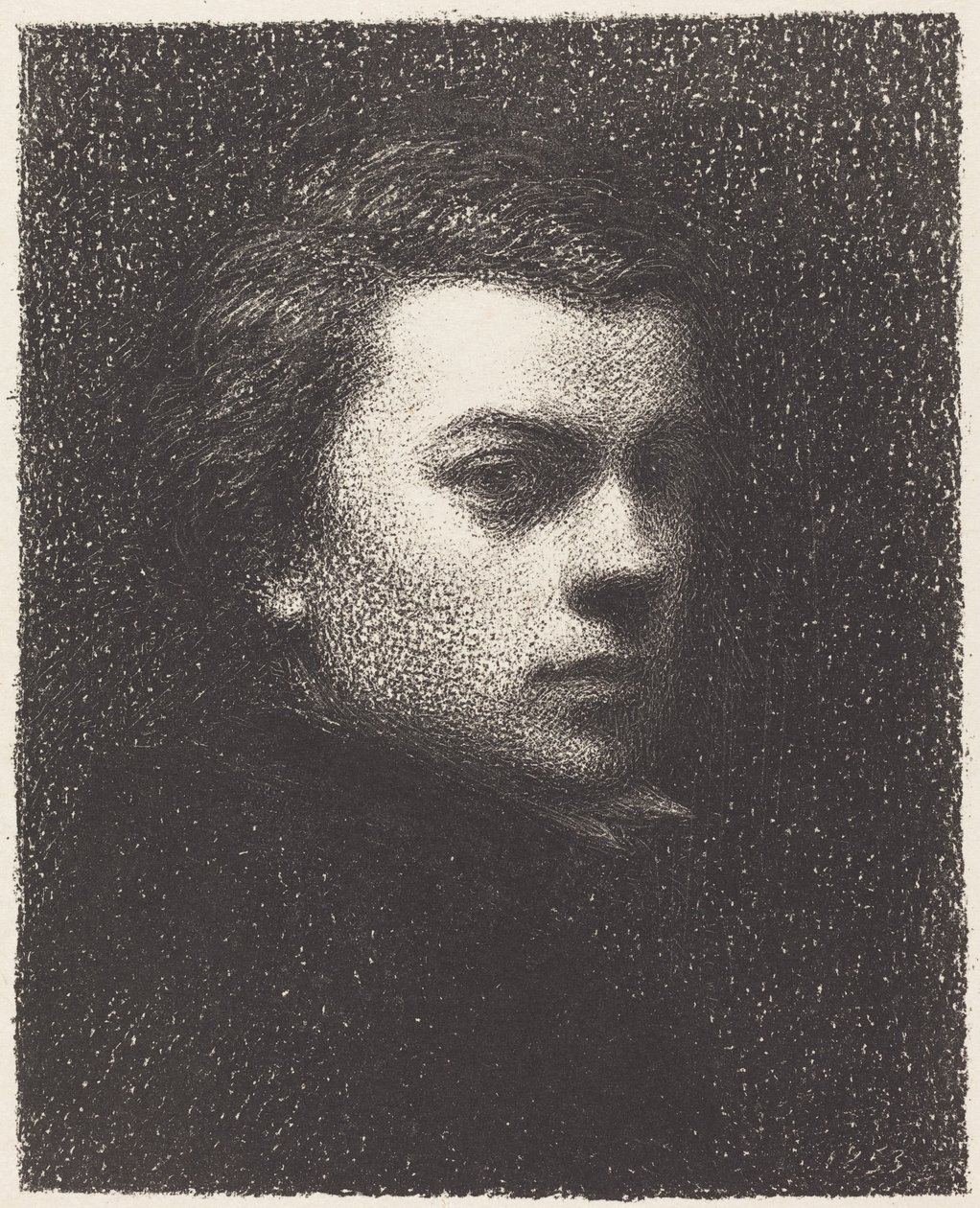 Autorretrato a los diecisiete años de Henri Fantin-Latour