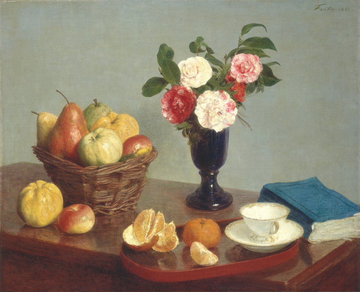 Naturaleza muerta de Henri Fantin-Latour