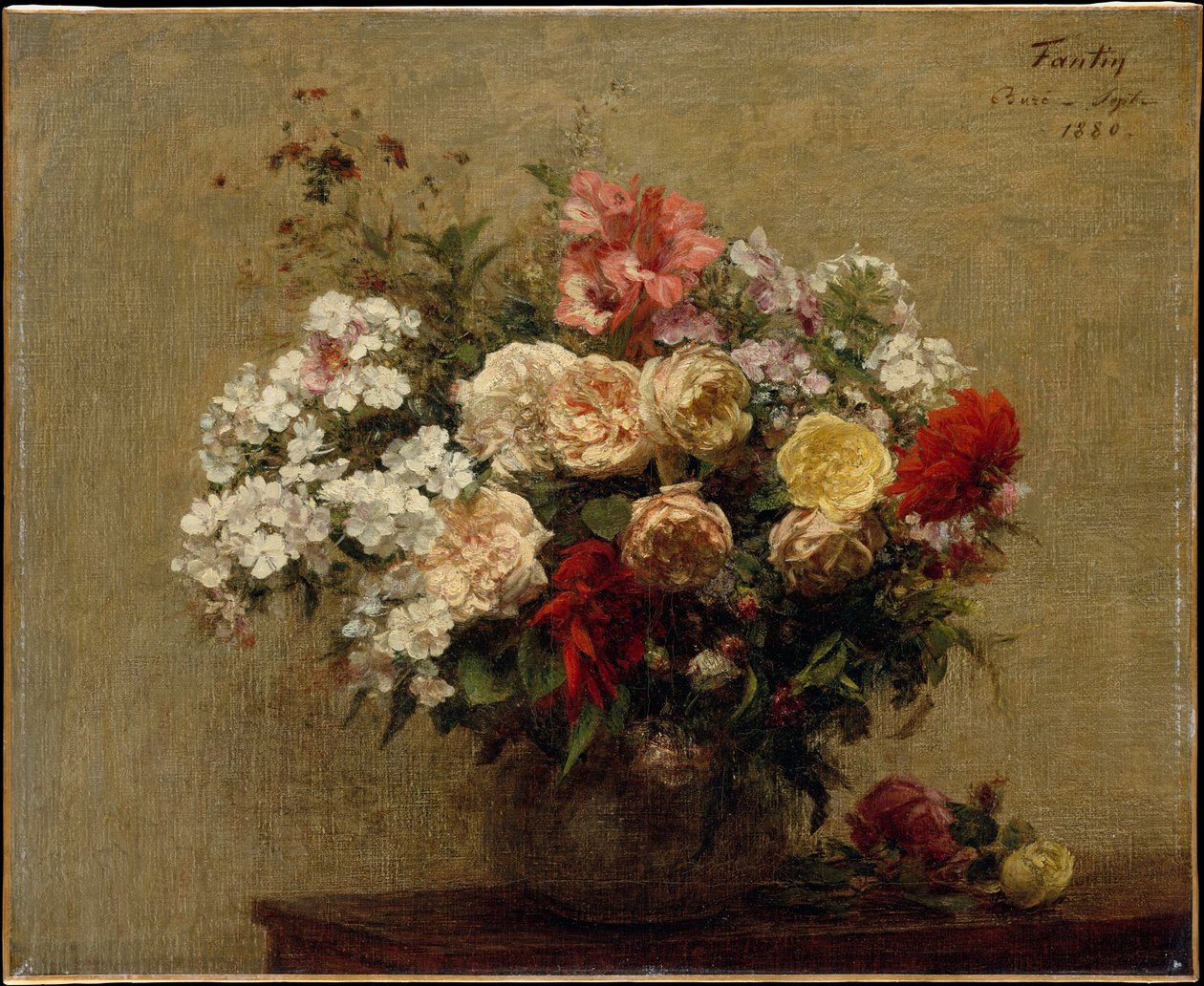 Flores de verano de Henri Fantin-Latour